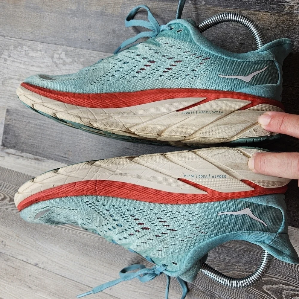Hoka One One Clifton 8 Women's 8B Blue 1119394 AEBL - Picture 7 of 11